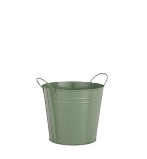 Joey pot round green - 7x6.25"