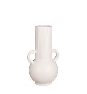 Calatria vase white - 5.75x6.5x11.5"