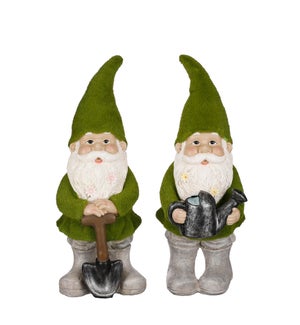 Gnome green 2 assorted - 6.5x6x17"