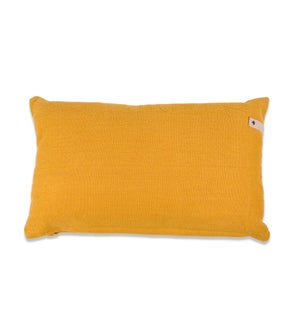 Bering cushion d. yellow - 21.75x13.75x4"