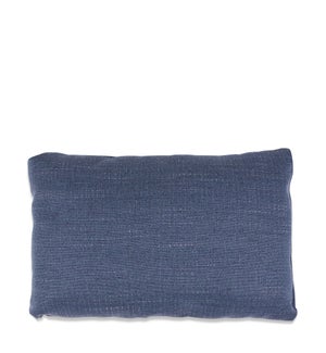 Salvador lumbar cushion blue - 17.75x11.75x4"