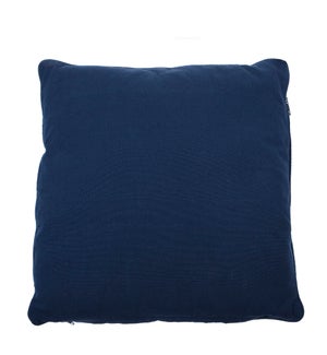 Tivoli cushion d. blue - 17.75x17.75x4"