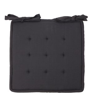 Tivoli bistro cushion anthracite - 15.75x15.75x0.75"