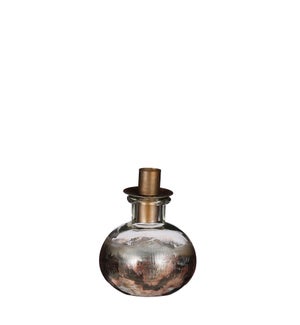 Candleholder antique copper - 4x5"
