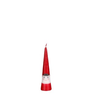 Cone candle elf red - 1.75x7"