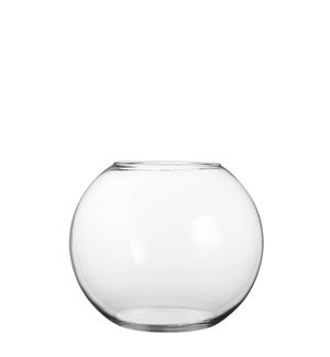 Babet vase ball glass - 9.75x8"