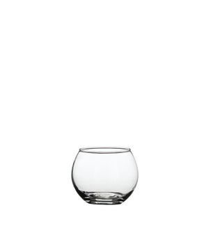 Bolla vase ball glass - 4x3.25"