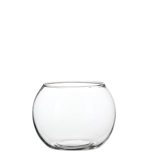 Bolla vase ball glass - 7x5.5"