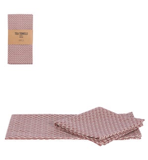 Badhi tea towel brown 2 pieces - 27.5x19.75"