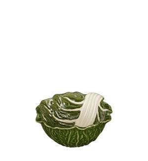 Bowl cabbage d. green - 5.25x6x2.25"