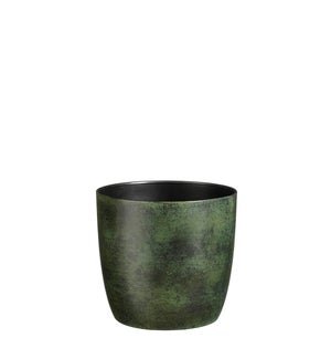 Alano pot round green - 6.25x6"