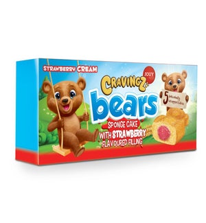 Jouy-Co Cravings Bear Strawberry 45grX5X18 Multi Pack