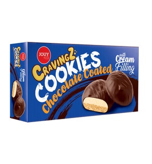 Jouy-Co Cravingz Cookies Chocolate Coated 12/130gr