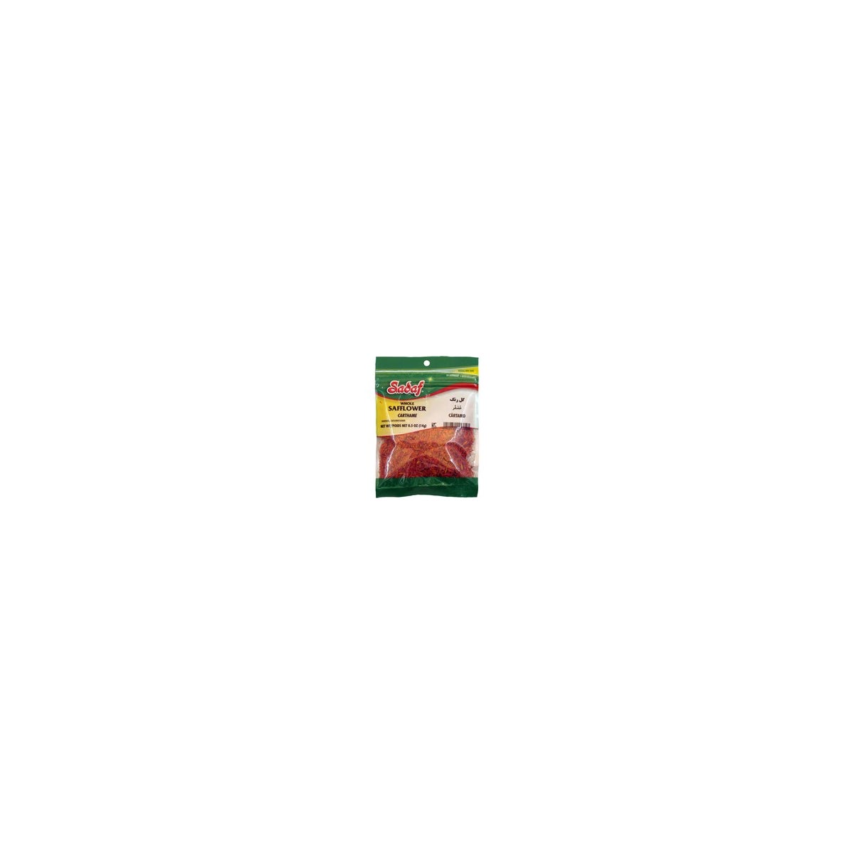 Safflower Spanish Whole 12 0 5 Oz Sadaf Foods Macar Sons Inc