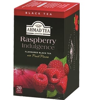 Ahmad Tea Fruit Raspberry Indulge 6/20 pcs