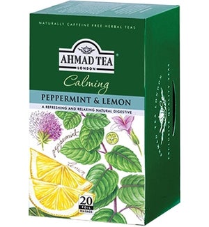 Ahmad Tea Herbal Peppermint/lemon 6/20 pcs