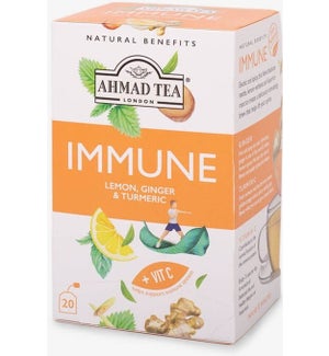 Ahmad Tea Natural Benefits Immunity 6/20 pcs