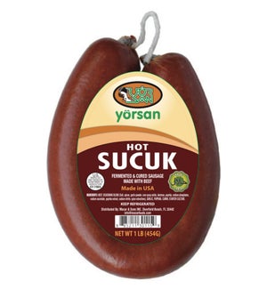 Yorsan Hot Sucuk 12/1 lb