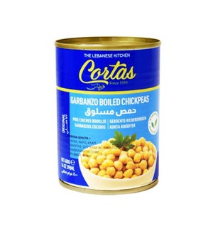 Cortas Chickpeas Canned 24/14 oz