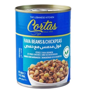 Cortas Fava Beans & Chick Peas Leb 24/400 gr