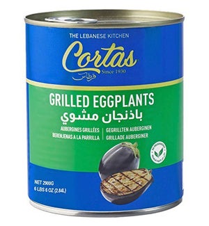 Cortas Roasted Eggplant (can) 6/2900 gr (0206)