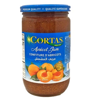 Cortas Apricot Jam 12/31 oz (0126)
