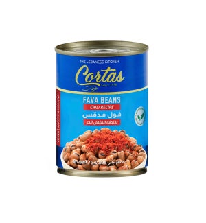 Cortas Fava Beans w/Chili 24/14 oz (8355)