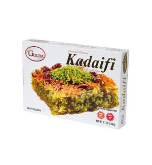 Golda Kadaifi w/Pistchio (tray) 3 lb