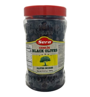Sera Gemlik Black Olives (Plastic) 6/1500 ml