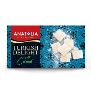 Anatolia Turkish Delight w/Coconut 12/450 gr