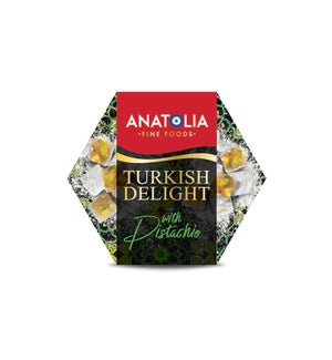 Anatolia Turkish Delight w/Pistachio 12/250 gr