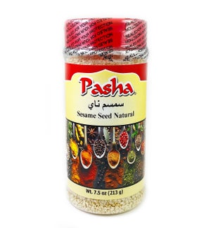 Pasha Sesame Seeds Hulled 12/8 oz