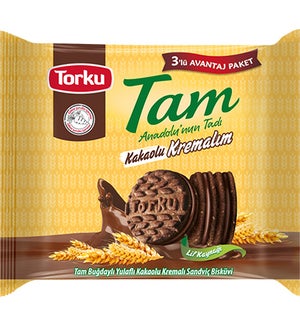 Torku Tam Cocoa Biscuit Kakaolu Kremali 12/249 gr