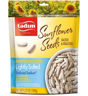 Tadim Lightly Salted White Sunflower Seeds 12/149 gr
