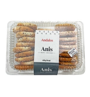 Andalos Biscuits w/Anis 12/410 gr