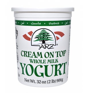 Arz Yogurt (Cream on Top) 6/2 lb