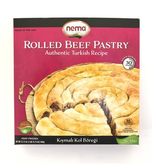 Nema Rolled Beef Pastry (Kol Boregi) 8/900 gr