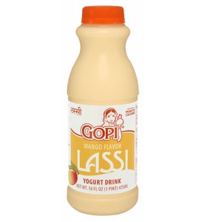 Gopi Lassi Drink 24/1 Pt  Mango