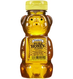 Gunter's Honey Bear 12/12 oz