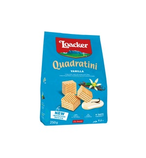 Loacker Quadratini Vanilla 6/250 gr