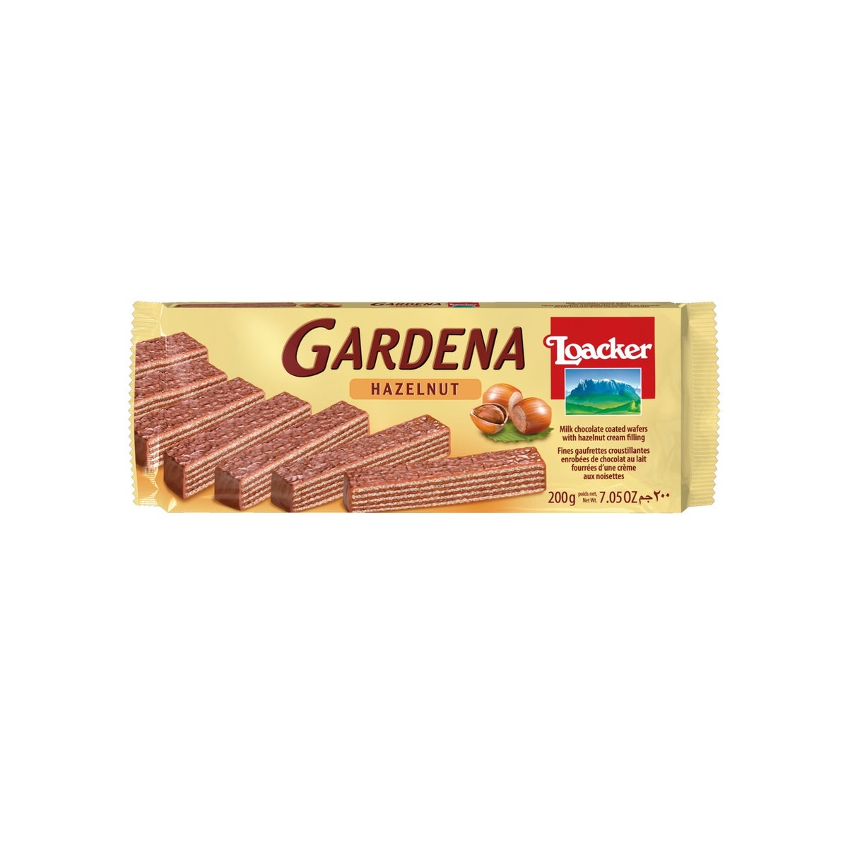 Loacker Gardena Hazelnut 10/200 gr