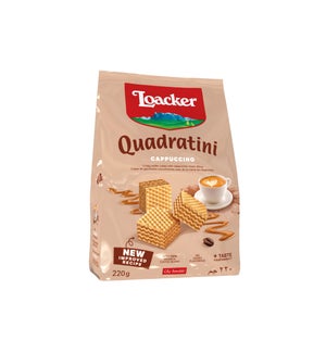 Loacker Quadratini Cappuccino 6/250 gr
