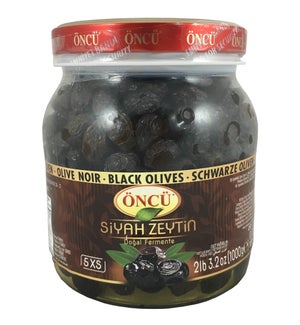 Oncu Black Olives (5XS) 6/1 kg
