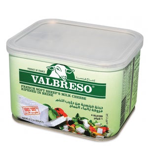 Valbresso French Feta 8/600 gr