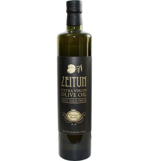 Zeitun Extra Virgin Olive Oil 6/750 ml