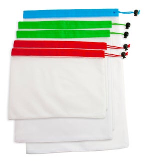 Produce Bags 5/ST Assorted Nylon