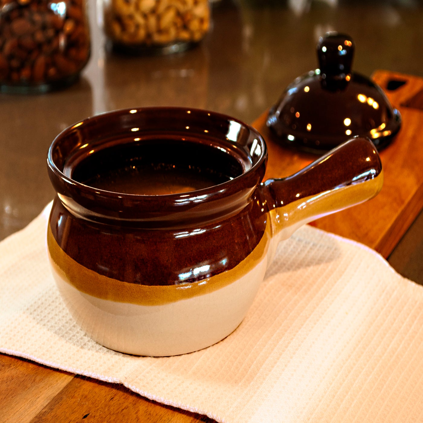 Kitchen Basics Onion Soup Bowl Set - Brown