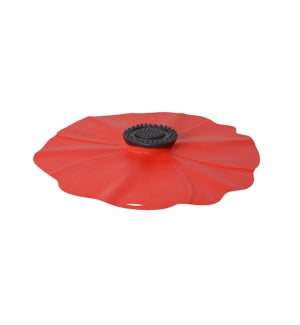 FLORAL POPPY Silicone Lid