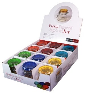 Spice Jar Fiesta Tapered Round