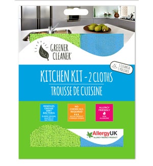 Kitchen Kit 2/ST Green/Blue